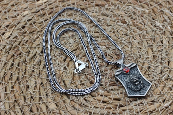 Collana rubino deals uomo