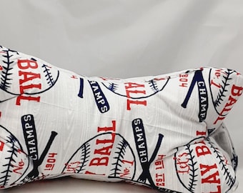 neck pillow, bone shaped pillow, travel pillow, sleeping pillow, play ball, gift, personalization
