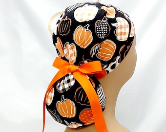 scrubmutsen dames, operatiemuts, scrubmuts, scrubmuts, operatiemuts, scrubmuts met pompoenpatronen