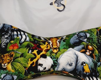 neck pillow, bone shaped pillow, travel pillow, sleeping pillow, a rare occasion print, gift, personalization