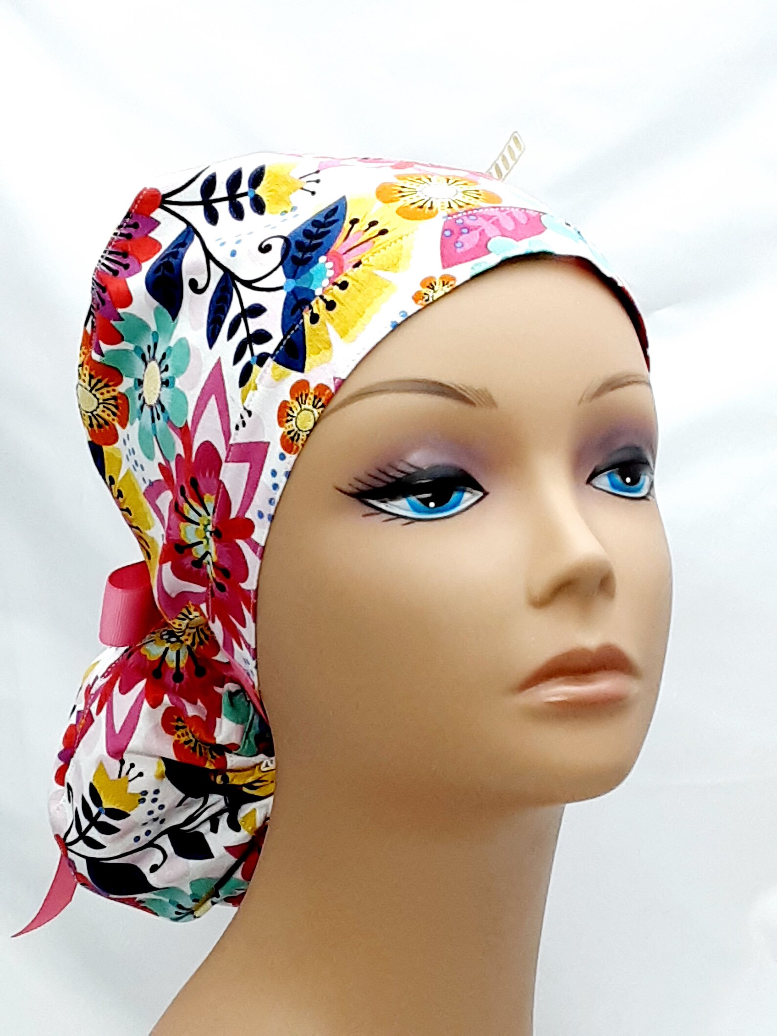 Womens Scrub Hats Surgical Cap Scrub Hats for Women Scrub Etsy