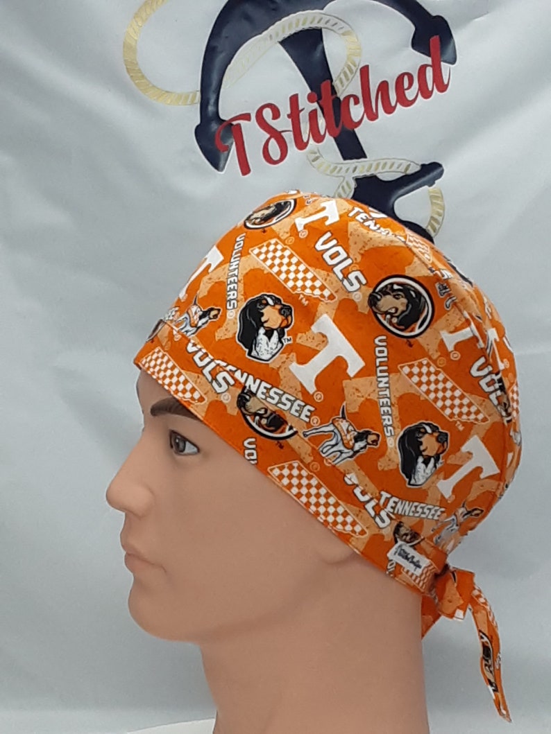 Tennessee Vols Surgical Scrub Hat Womens Scrub Hats Mens Etsy