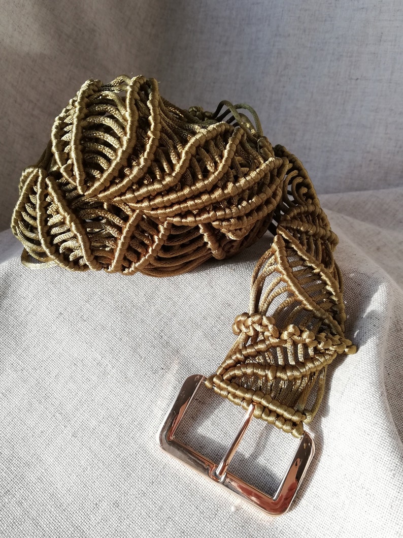 macrame belts for ladies