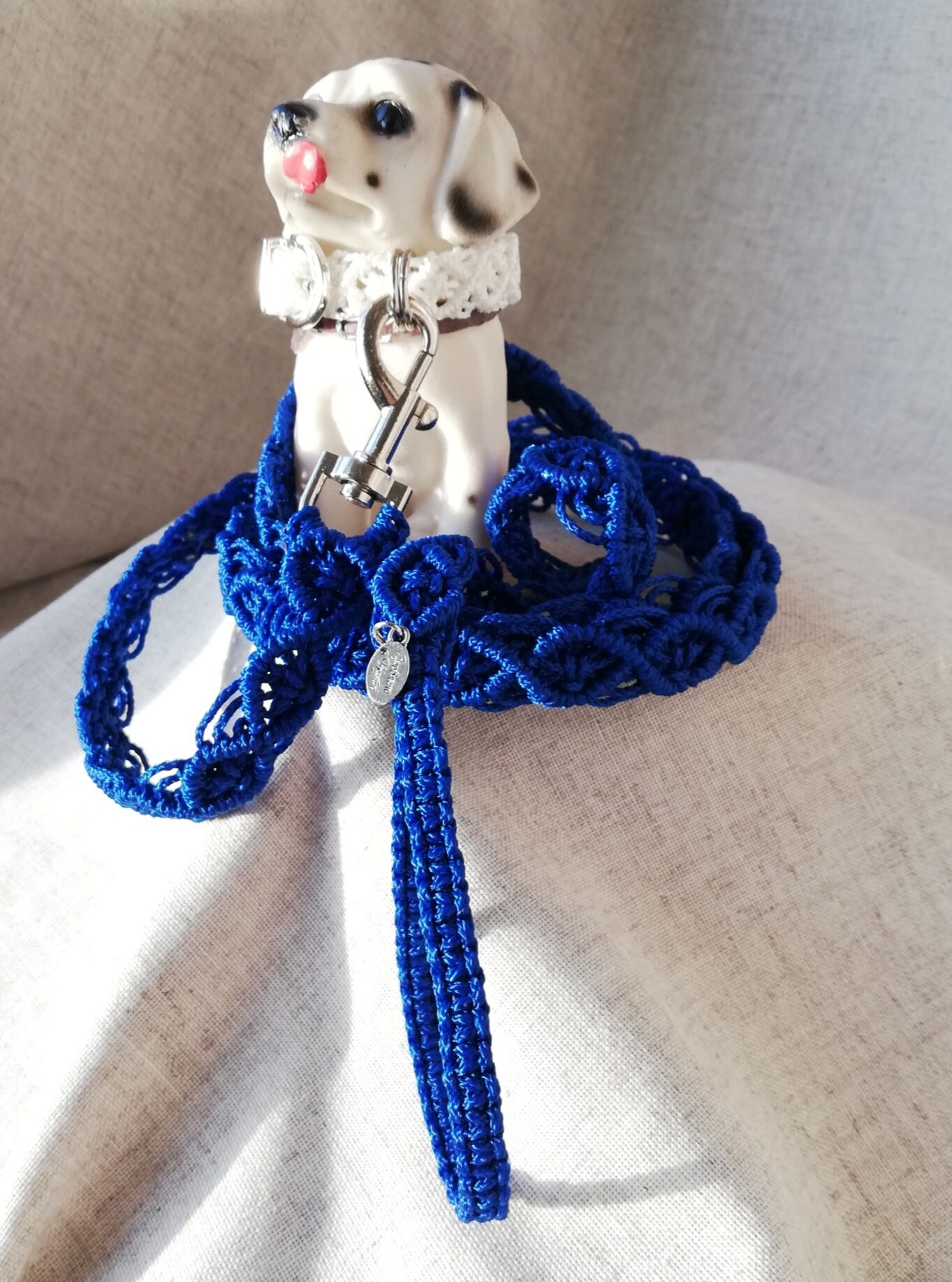 Macrame dog leash macrame for dog or cat Strong leash for Etsy