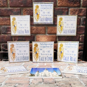 New Orleans French Quarter Historic Street Signs - Coasters