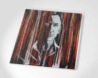 Daniel Craig - Wood  Print - By: Brian Keene