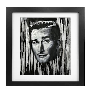 Errol Flynn - Oil on Wood Original - Ceramic Tile - Signed Paper  Print - By: Brian Keene