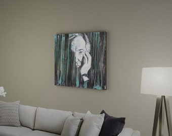 Alan Rickman - Canvas Print