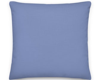 periwinkle throw pillow