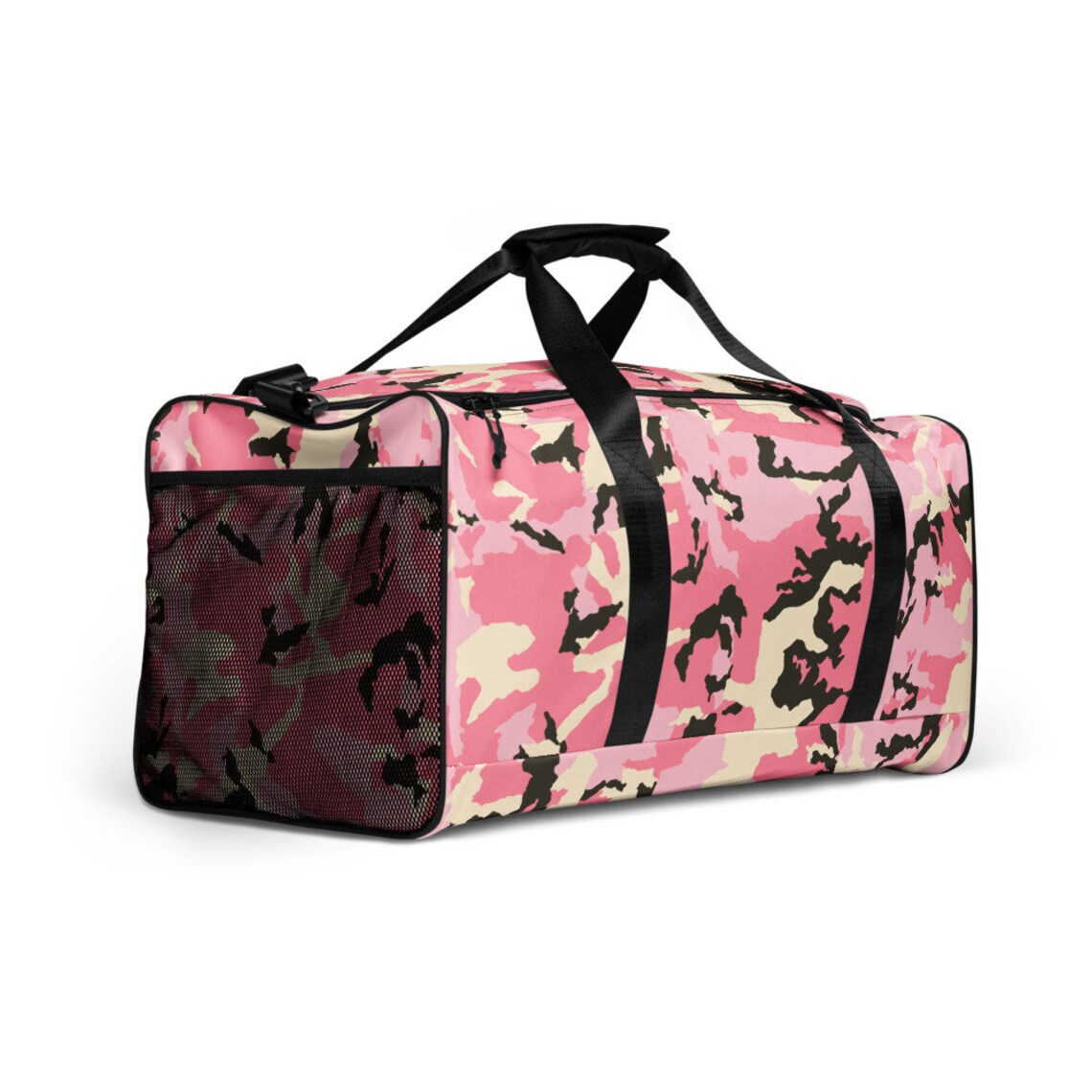 Pink Camo Duffle Bag Etsy