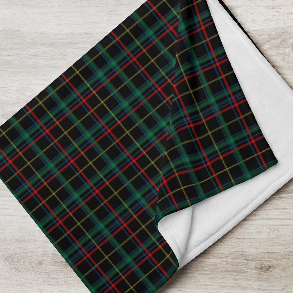 Plaid Tartan Throw Blanket Etsy