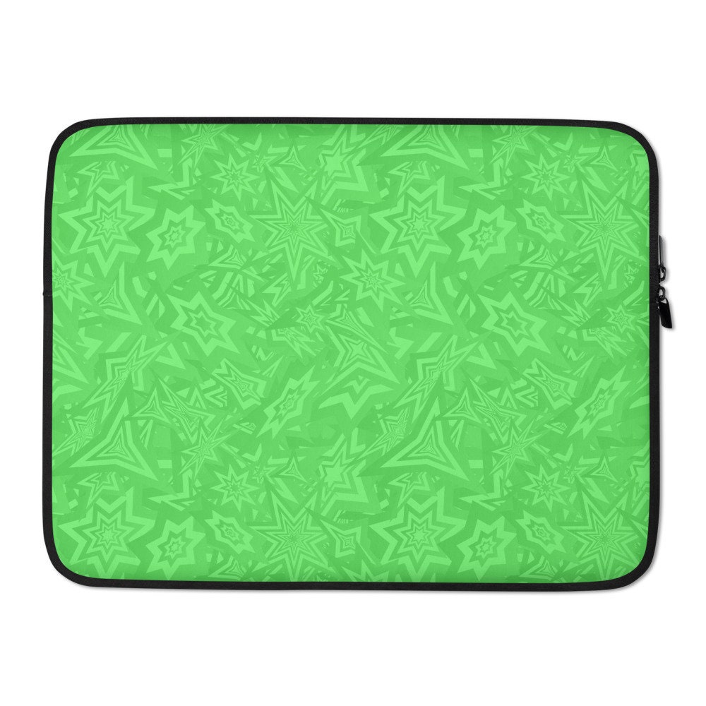 Lime Green Laptop Sleeve 15 Etsy