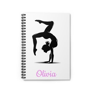 Personalisiertes Gymnastik-Tagebuch, Turner-Schulungstagebuch, Trainingstagebuch, Übungs-Tracker, Fortschritt-Notizbuch, Turnergeschenk