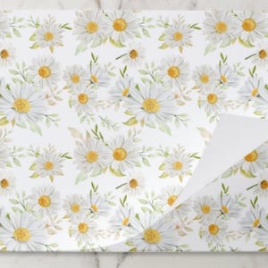 Daisy Paper Placemats, Set of 25