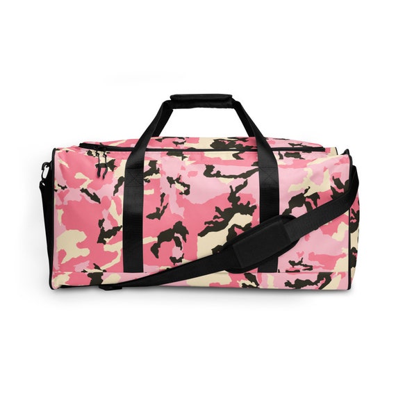 Pink Camo Duffle Bag Etsy