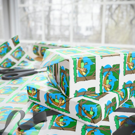 Vintage Masculine Wrapping Paper. Mens Gift Wrap. Birthday Wrapping Paper.  All Occasion. 