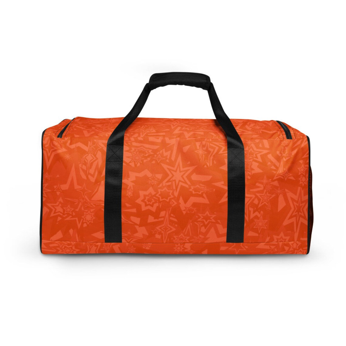 Orange Duffle Bag Etsy