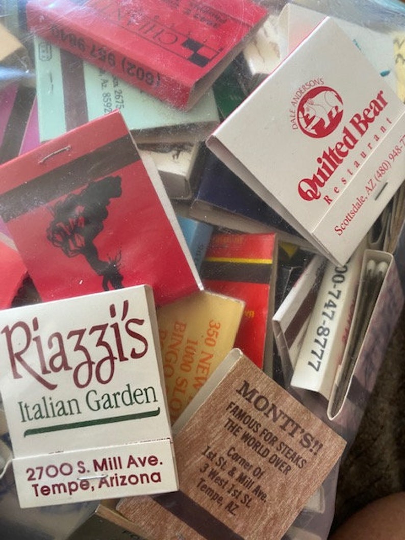 Large Ziplock of Arizona Matchbooks