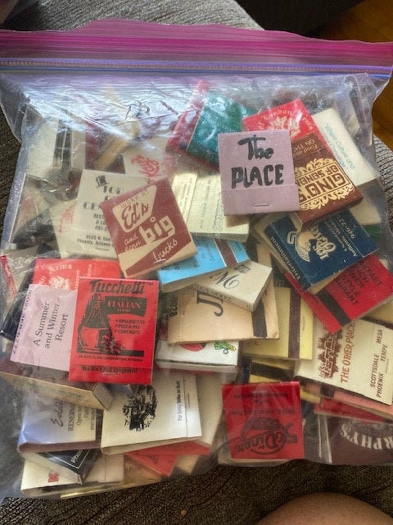 Large Ziplock of Arizona Matchbooks