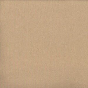 May include: A solid beige fabric with a subtle woven texture.