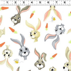 Harold the Hare, Hares & Carrots, World of Susybee, Clothworks
