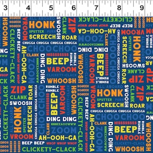 Things That Go, Katie Webb Designs, MULTI Colored, CLOTHWORKS