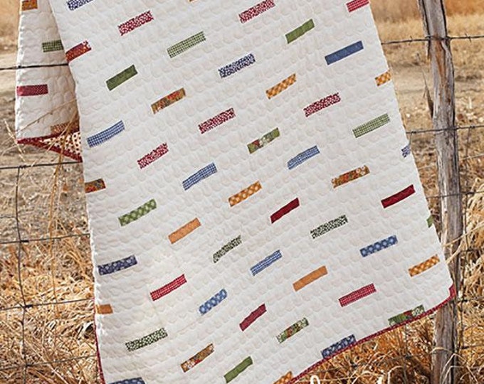 Scrap Bag Quilt Pattern, Physical Paper Pattern, Designed by Sweetwater