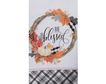 Terry Towel Be Blessed || Kitchen/Hand Towel (Set of 1) || Moda Home