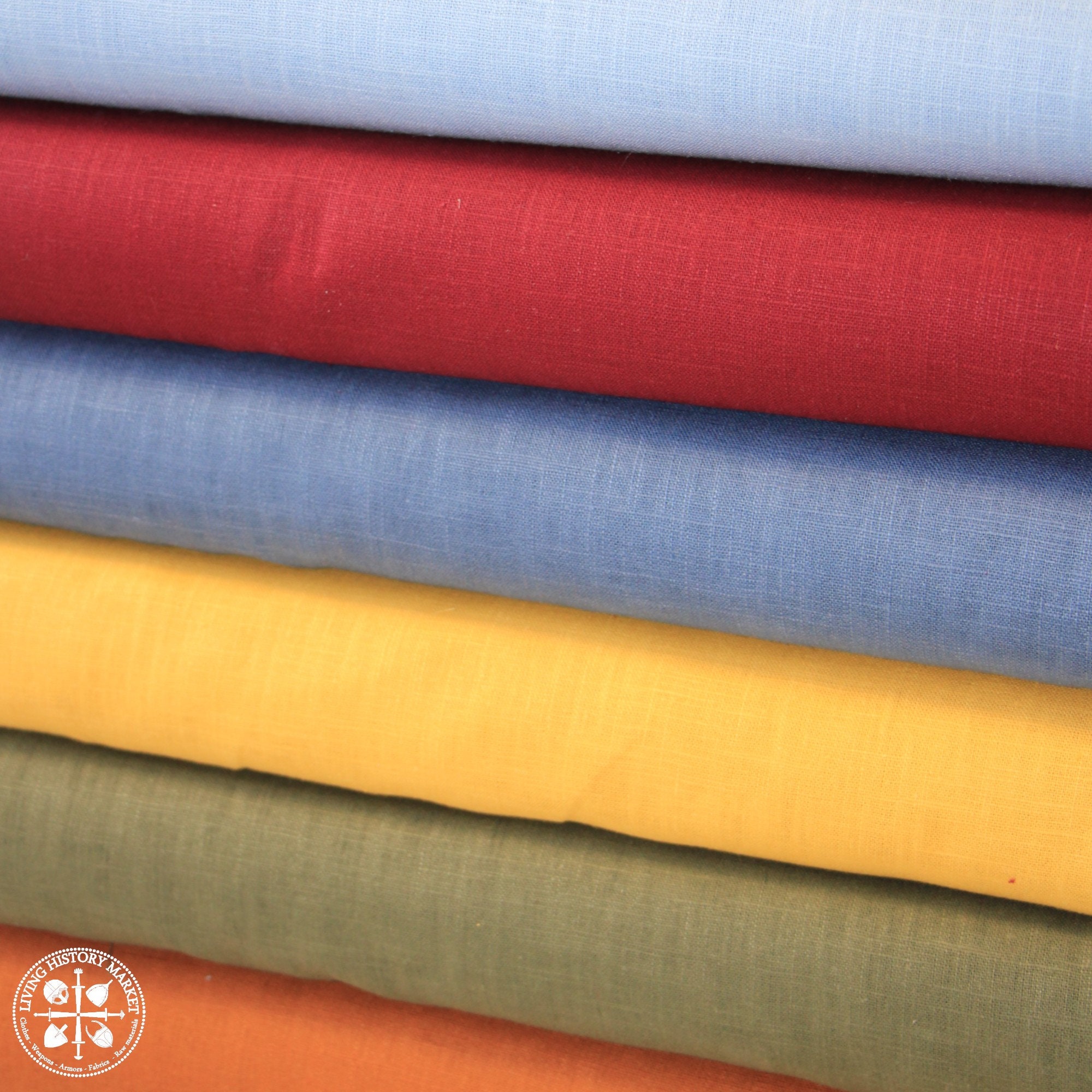From Sweden＊Vintage 100% linen Cloth・* Linen Fabric by the Meter - 100% Linen - for Clothing, Historical