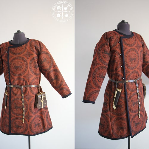 Rus Byzantine & Nomadic Battle / Padded Caftan With - Etsy