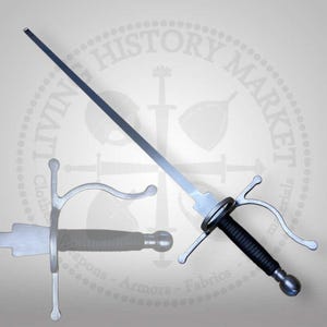 Rapier &quot;Meyer&#39;s&quot; - HEMA / SCA / LARP - Ultra light weight - Historical reenactment battle ready