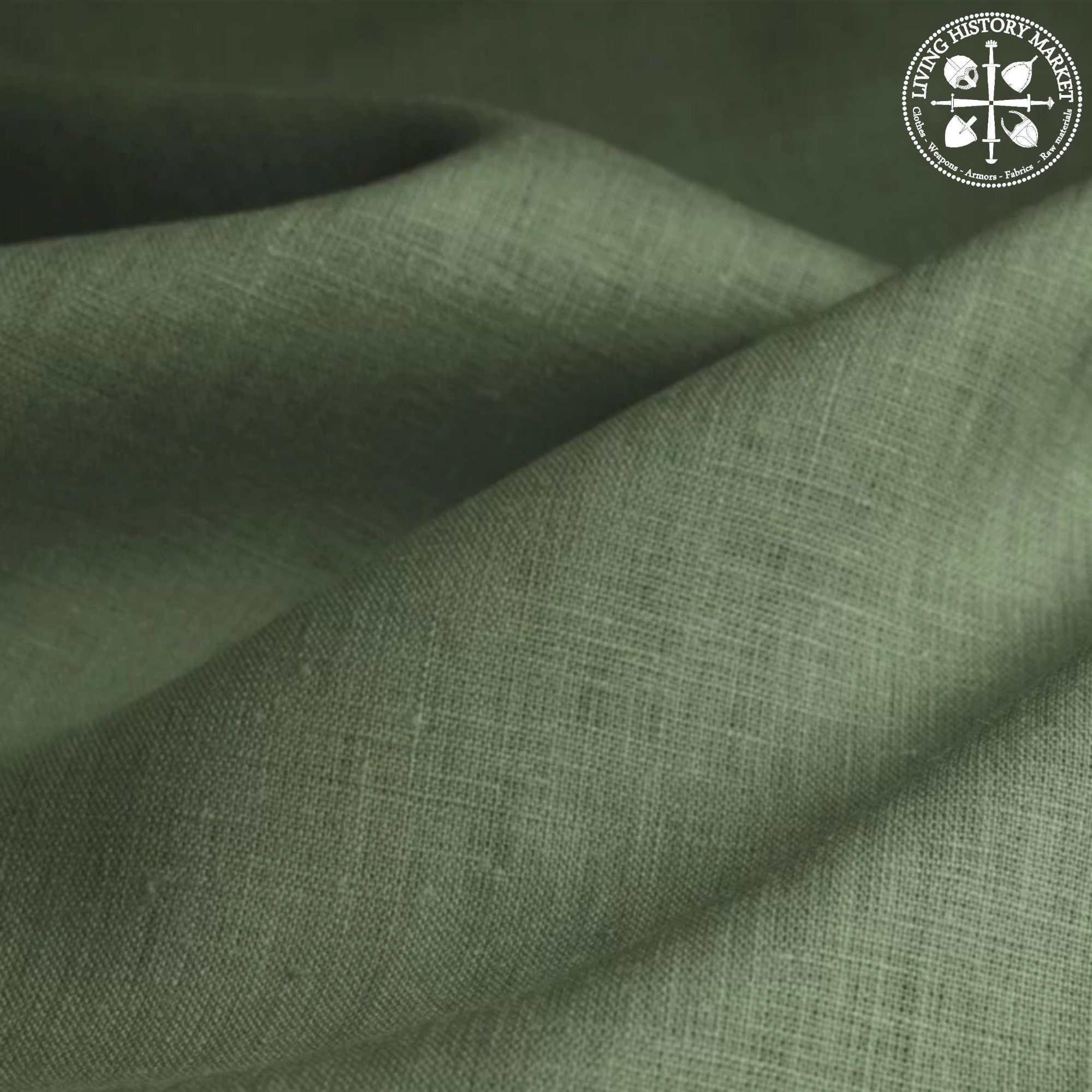 Linen Fabric by the Meter - 100% Linen - for Clothing, Historical
