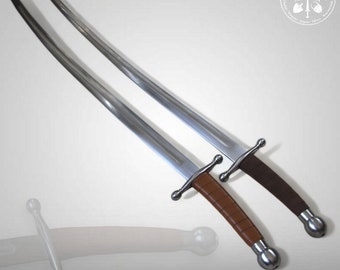 歴史的戦闘用サーベル - HEMA / SCA / LARP - 超軽量 (約 700g