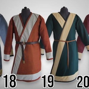 Viking battle / Padded caftan from Haithabu - Hedeby - Denmark - For historical fencing