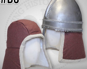 Rüstungskappe für Wikingerhelm / Cale Viking pour casque