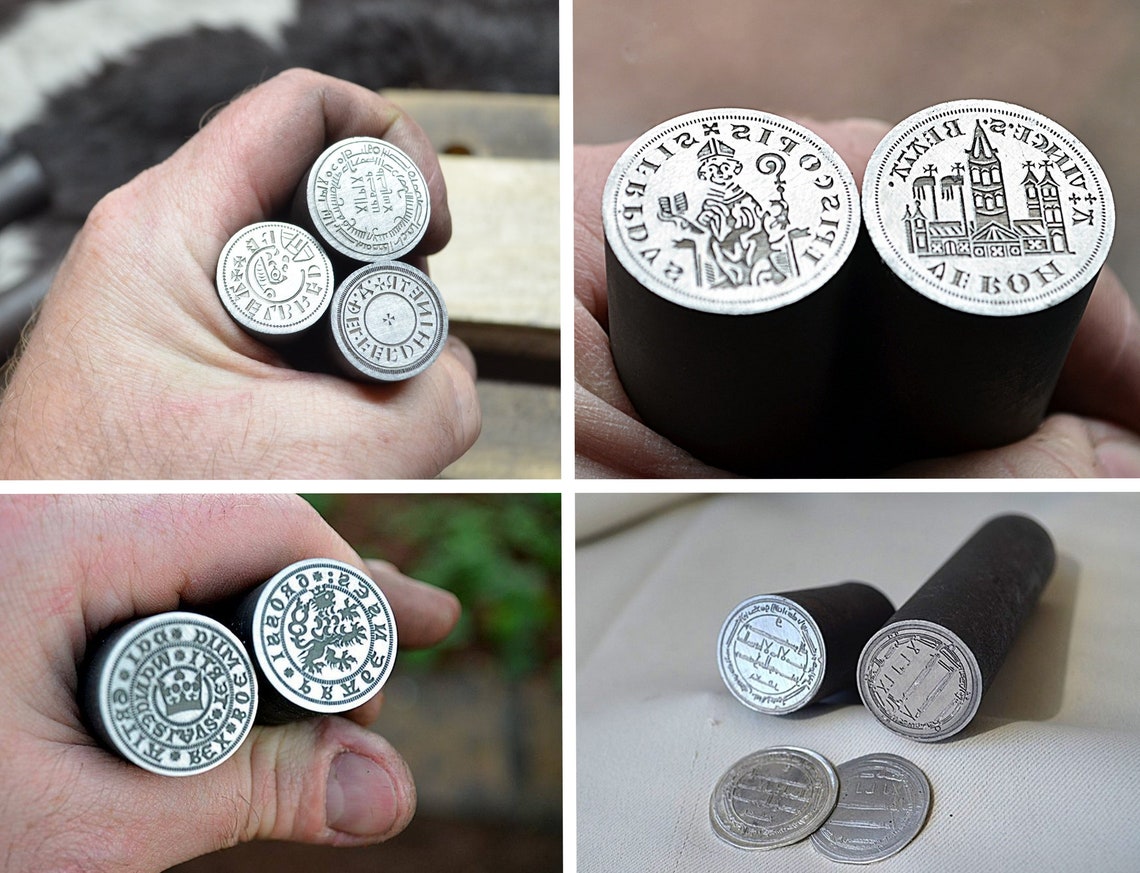 Custom dies Historical stamping tool hardened steel coin Etsy
