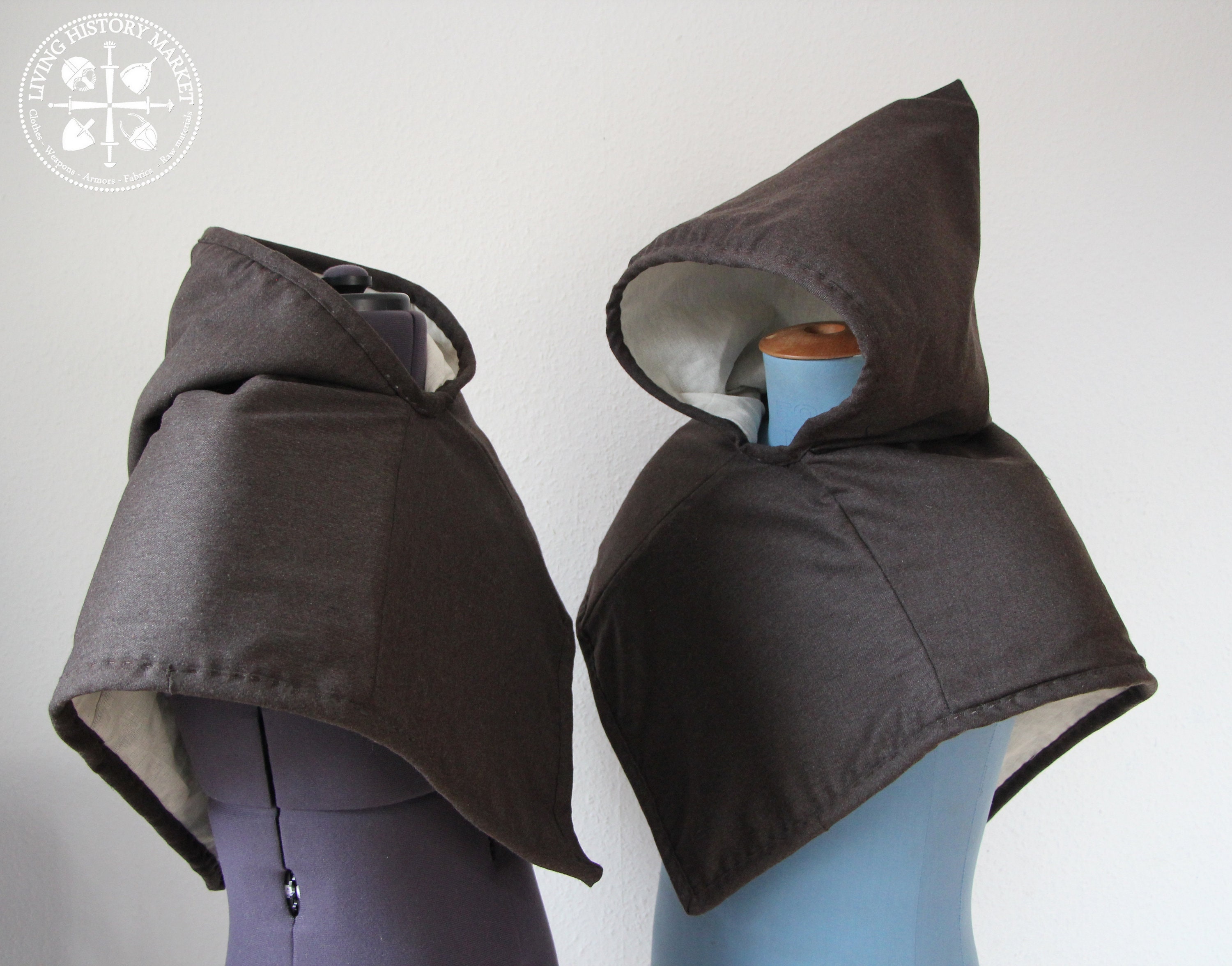 Buy Viking Hoodie With Padding for Historical Fencing Skjoldehamn