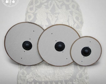 Viking shield - Battle ready - Ready to paint / medieval byzantine historical reenactment larp SCA DIY