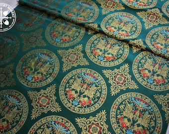 Bahram Gur silk brocade - Byzantine/ Viking / Carolingian / Ottonian / Rus - 800 - 1100 A.D.