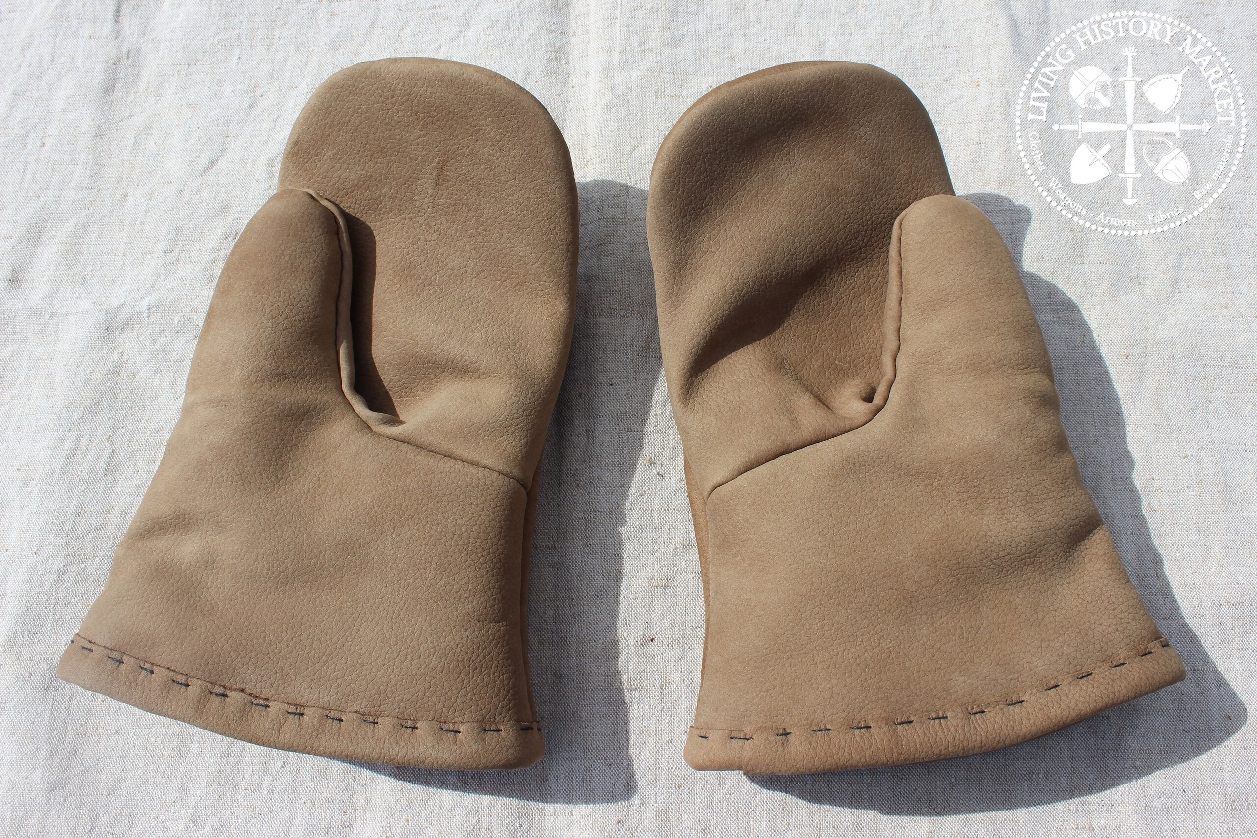 Viking Leather Protective Gloves for Historical Fencing / Etsy UK