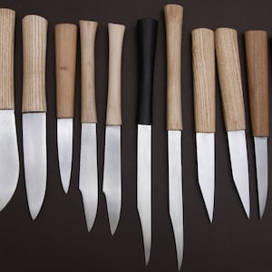 Répliques de couteaux et de fourreaux du début du Moyen Âge - Reconstitution viking / russie / carolingienne / ottonienne