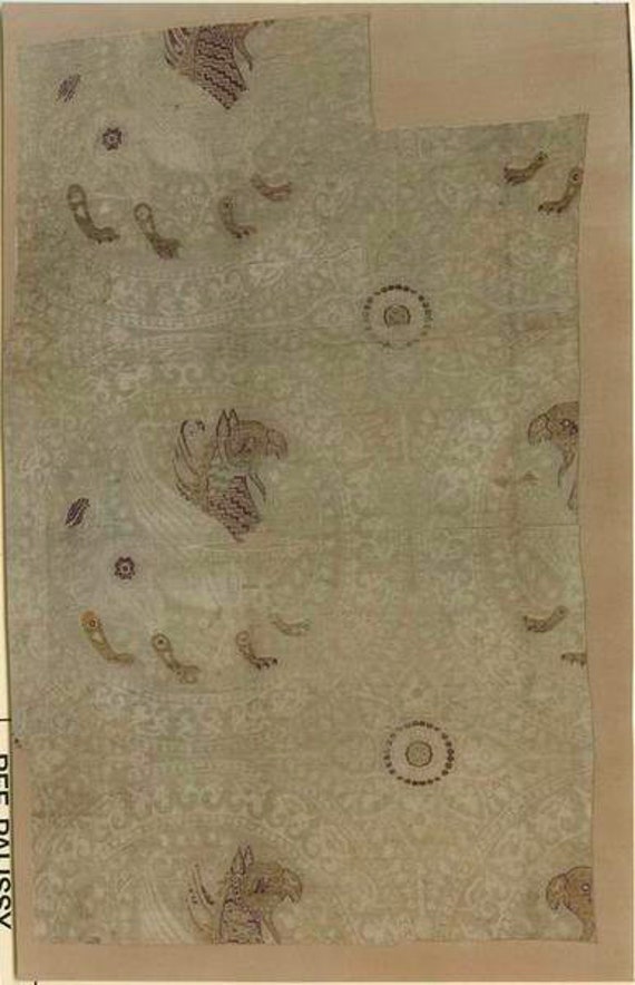 Saint Siviard Silk Brocade - Byzantine / Carolingian