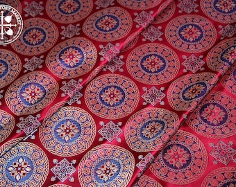 Silk brocade from Moschevaya balka - Byzantine / Nomadic - 750 - 900 A.D.