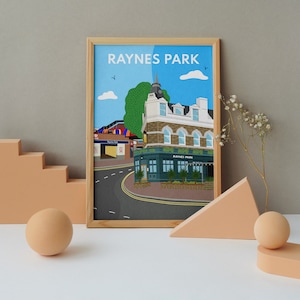 Parque Raynes, Lámina artística