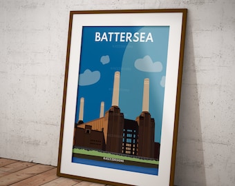 Battersea Power Station - Digital Print