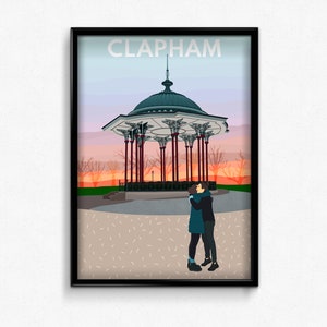 Clapham Common Band Stand - A moment in time