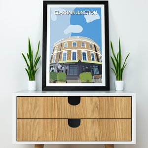 Clapham Junction Print - The Roundhouse
