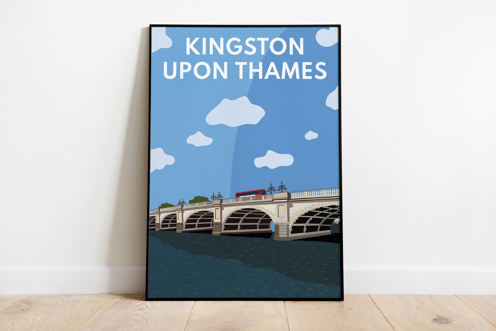 Kingston Upon Thames Digital Print Etsy UK