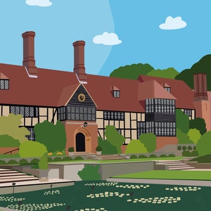 RHS - Wisley Gardens Print