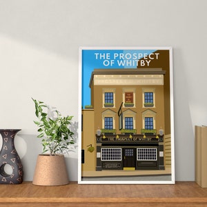 The Prospect of Whitby Pub, Wapping - Art Print